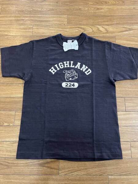 WAREHOUSE 4601 S/S TEE HIGHLAND BLK Lサイズ