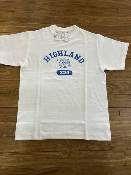 WAREHOUSE 4601 S/S TEE HIGHLAND WHT Lサイズ