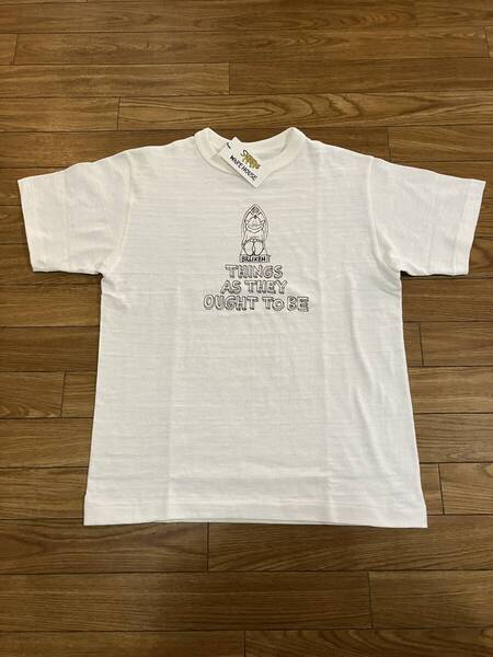 WAREHOUSE 4601 S/S TEE THINGS AS THEY OUGHT TO BE OFF Lサイズ