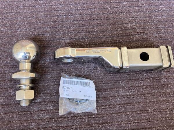 送料込 SOREX ソレックス B-6 ステンレス ヒッチボールマウント ヒッチメンバー マウント ヒッチ トレーラー 新品Oリング付