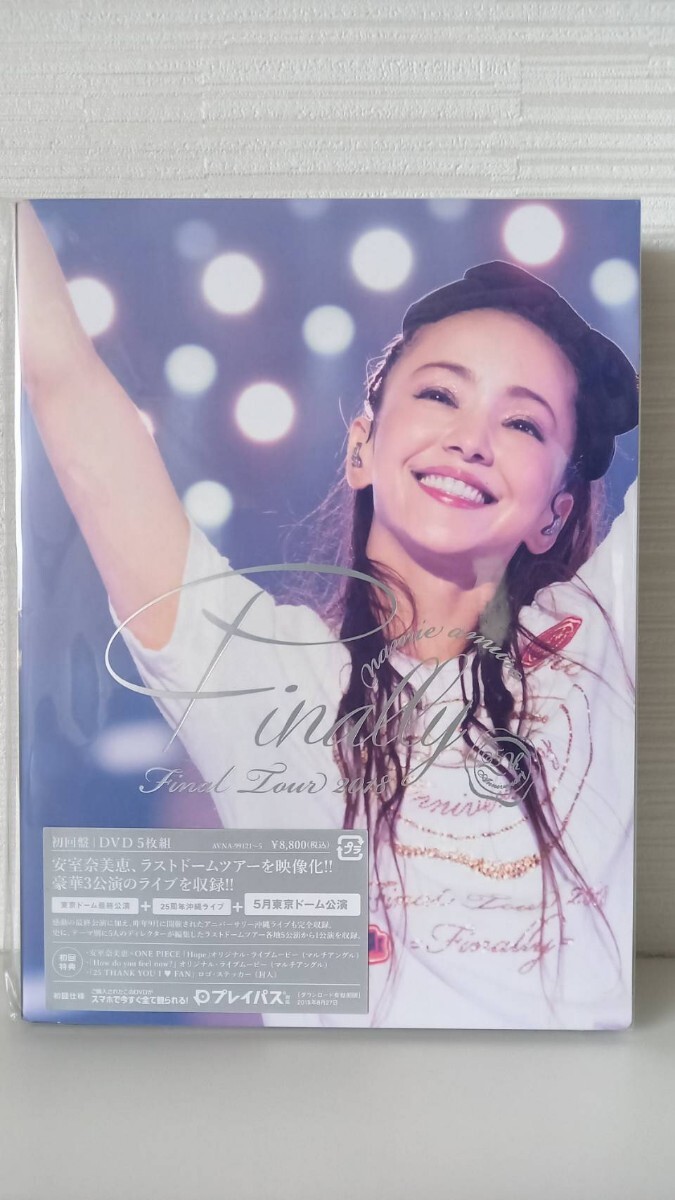 初回生産限定盤 安室奈美恵 京セラ Finally DVD5枚組 - メルカリ