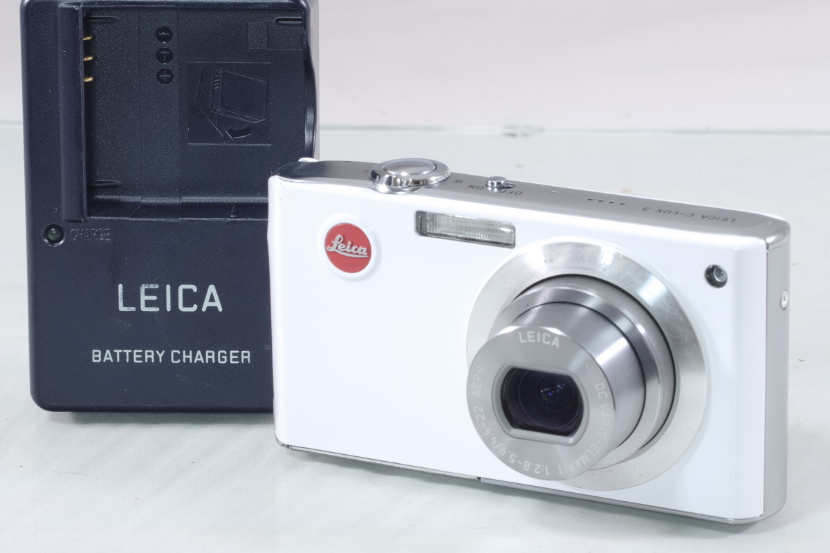 LEICA ライカ　C-LUX 3 コンデジ　ホワイト　デジカメ　美品 ビューティフルホワイト C-LUX 3 – Shige's hobby