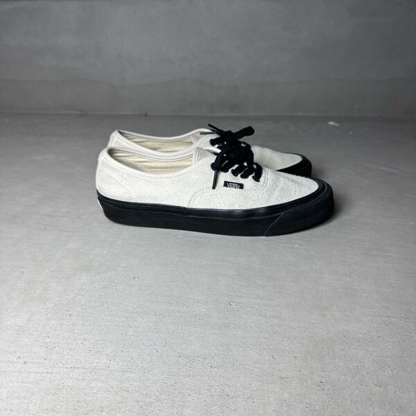 VANS Anaheim authentic 44DX 白 バンズ アナハイム オーセンティック 44 DX black ブラック 黒 vault ボルト スニーカー WHITE ホワイト