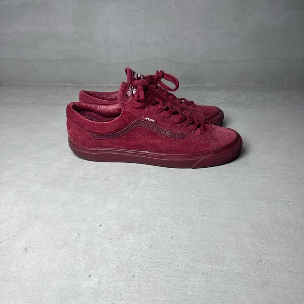 wtaps ダブルタップス VANS vault バンズ ボルト style 36 オールドスクール OLDSKOOL Anaheim アナハイム オーセンティック 赤 RED レッド