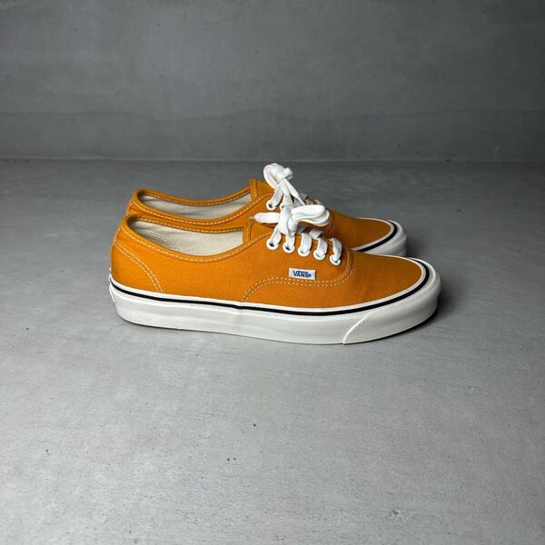 VANS Anaheim authentic 44DX バンズ アナハイム オーセンティック 黄色 vault ボルト 44 DX イエロー yellow 黄色 黄 サンフラワー 黒