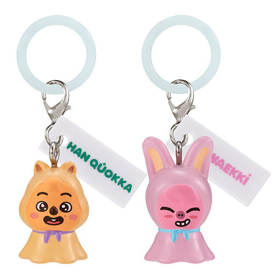 ★2個セット★新品★未使用★HAN QUOKKA★DWAEKKI★SKZOO★めじるしアクセサリー★トゥエッキ★スキズ★ガチャ★ガシャ★カプセルトイ★