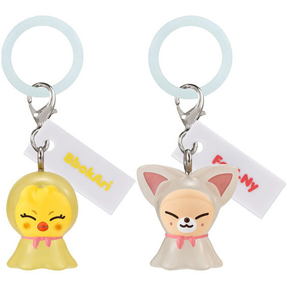 ★2個セット★新品★未使用★BbokAri★FoxI.Ny★SKZOO★めじるしアクセサリー★スキズ★ガチャ★ガシャ★カプセルトイ★