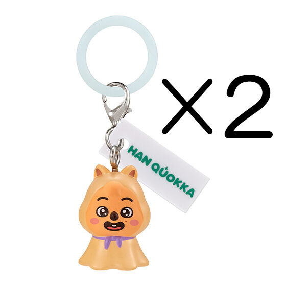 ★2個セット★新品★未使用★HAN QUOKKA★SKZOO★めじるしアクセサリー★ハンクオッカ★スキズ★ガチャ★ガシャ★カプセルトイ★