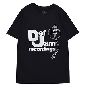 DEF JAM RECORDINGS デフジャムレコーディングス Logo & Stylus Tシャツ Mサイズ オフィシャル