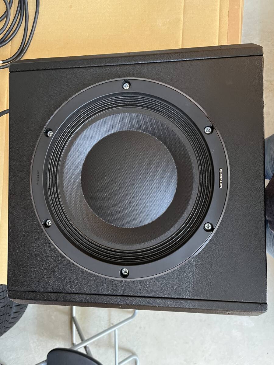 動作品 カロッツェリア TS-W1RSⅡ 25cm ウーファー ボックスセット 動作品 カロッツェリア TS-W1RSⅡ 25cm ウーファー ボックス