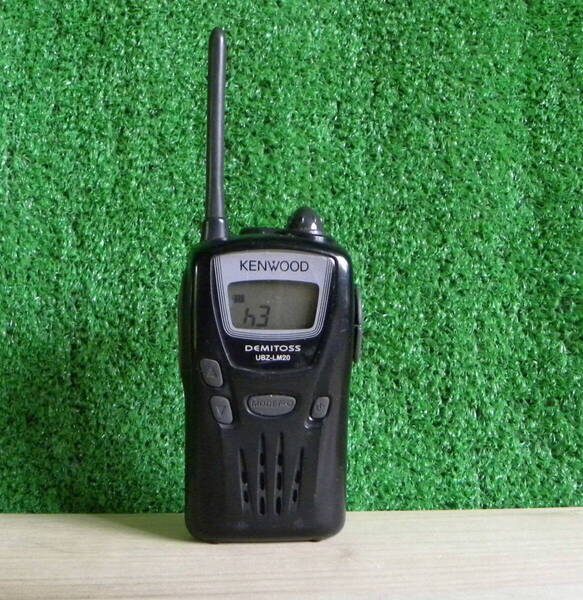 JVC KENWOOD UBZ-LM20 DEMITOSS ケンウッド 特定小電力ハンディトランシーバー g60lm3