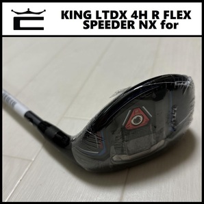 ★送料無料★ 新品 コブラ KING LTDX ワンレングス 4H R FLEX SPEEDER NX for コブラ 21° プーマ ユーティリティ ⑧