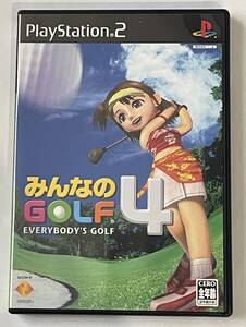 ●【中古品】PS2 みんなのGOLF4 EVERYBODY'S GOLF