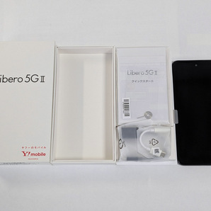 【美品】ZTE Libero 5GⅡ A103ZT ブラック ワイモバイル Y!mobile SIMフリー