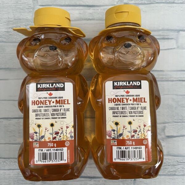 カークランド はちみつ ベアージャグ 750g x 2本 コストコ ハニーベア くま ボトル