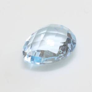 ブルートパーズ 10x12mm ペアシェイプ