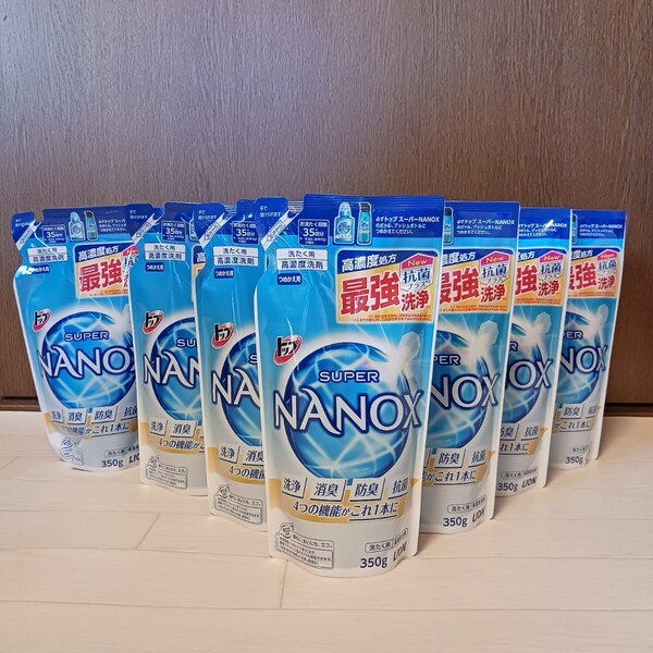 【まとめ売り】ライオン トップスーパーナノックス詰め替え16個 セット