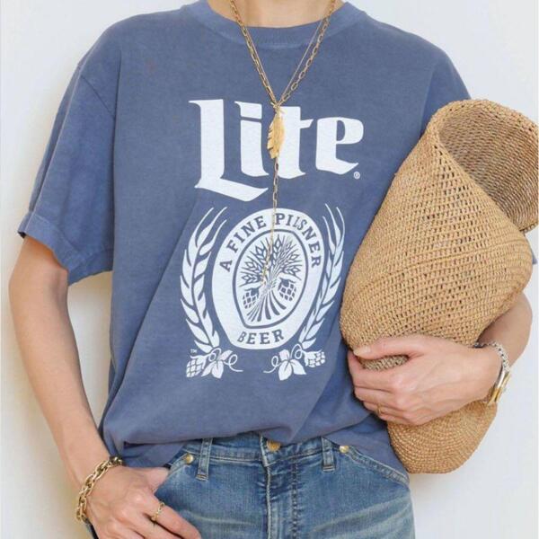 【新品】グッドロックスピード Miller LITE Tシャツ ネイビー ブルー