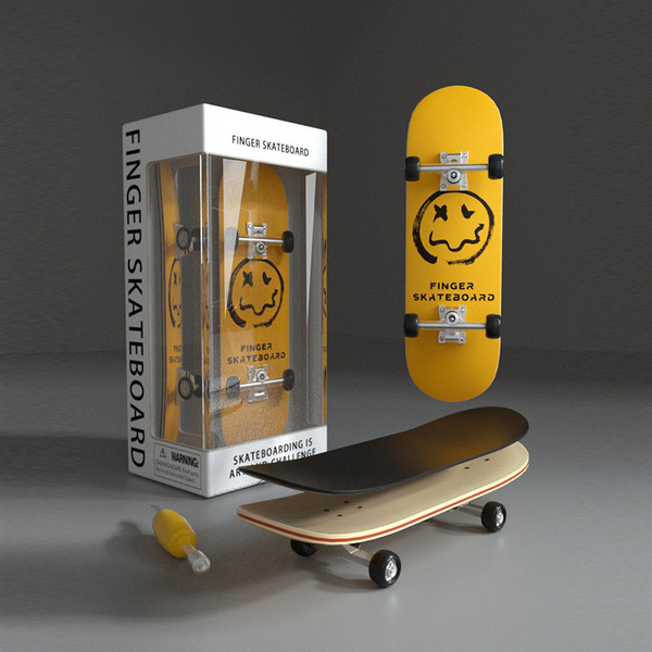 ベアリング付きの指スケ フィンガーボード Finger Skateboard 指スケートボード フィンガーボード ⑤