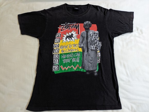 ステューシー ラスタ Tシャツ バックプリント ラスタ レゲエ ブラック L Yahoo!オークション -「ステューシーstussyラスタ」の落札相場