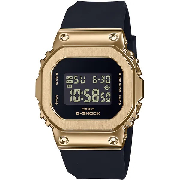 ★送料無料★特価 新品 カシオ G-SHOCK 国内正規品 GM-S5600UGB-1JF メタル ゴールド デジタル 20気圧防水 耐衝撃 レディース腕時計