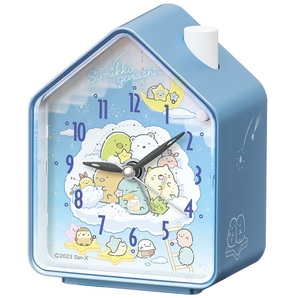 送料無料★特価 新品★SEIKO セイコー CQ166L すみっコぐらし 目ざまし時計 目覚まし時計