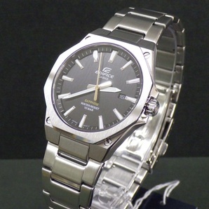 送料無料★特価 新品 カシオ 国内正規品★CASIO EDIFICE エディフィス EFR-S108DJ-1AJF ブラック 黒文字盤 薄型 クオーツ メンズ腕時計