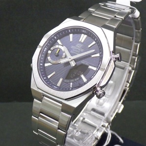 送料無料★特価 新品★カシオ EDIFICE エディフィス ECB-S10YD-2AJF Smartfon Link ブルー文字盤 薄型 10気圧防水 メンズ腕時計