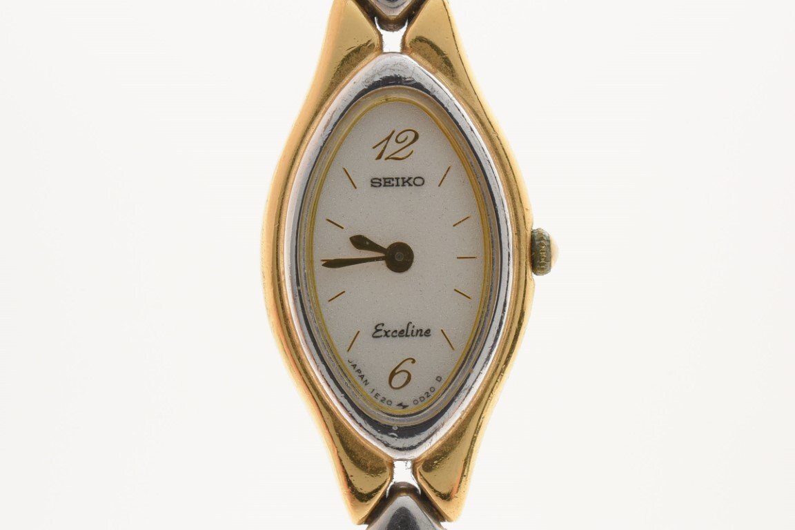SEIKO セイコー 1E20-6340 クォーツ オーバル レディース 腕時計 Yahoo!オークション -「seiko 1e20」(エクセリーヌ) (セイコー