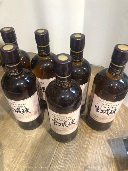 ニッカシングルモルトウイスキー 宮城峡700ML 6本セット