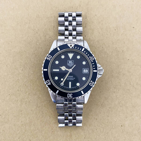 TAG HEUER(タグホイヤー)プロフェッショナル 1000シリーズ 980.013N 80年代 ビンテージ