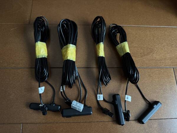 トヨタ純正品アンテナ カーナビ用 GPS/TV用コード4本セット (NSZT-W68T NSZT-Y68T NSZN-Z68T NSZT-Y66T NSZT-W66T DSZT-YC4T)