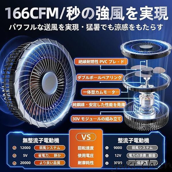 空調作業服 保冷剤付き 瞬冷-8℃ 空冷ウェア ファン付きアウトドア モバイルバッテリー付き 3段階風量調節 カモフラージュ サイズL 節電