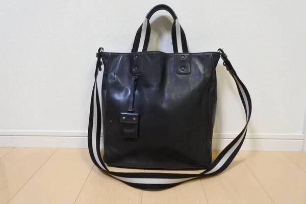 ☆美品☆BALLY バリー 2way トートバッグ ショルダーバッグ 黒☆