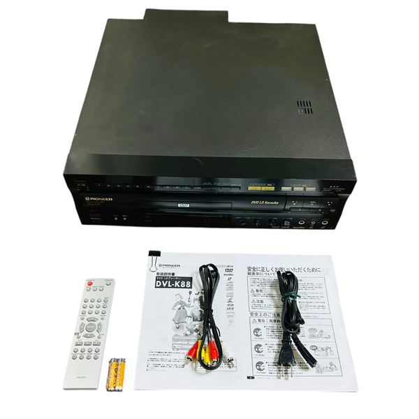 Pioneer DVD/LDコンパチブルプレーヤー カラオケ対応 DVL-K88