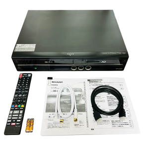 SHARP AQUOS VHSビデオ一体型のブルーレイディスクレコーダーBD-HDV22
