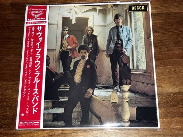 送料込み SAVOY BROWN サヴォイ・ブラウン / サヴォイ・ブラウン・ブルース・バンド 紙ジャケット SHM-CD仕様 即決