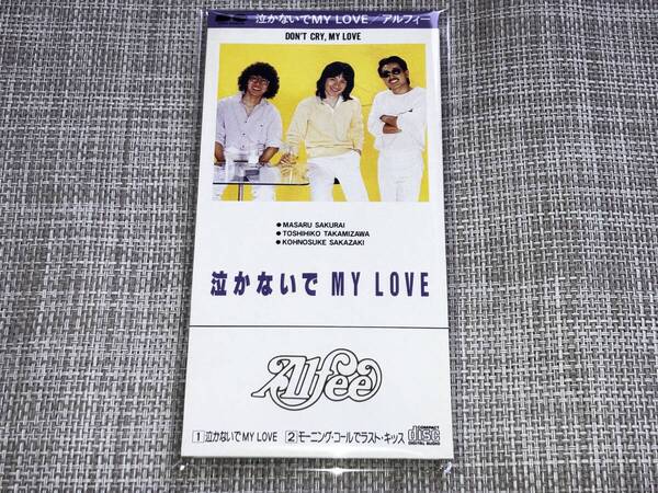送料込み THE ALFEE アルフィー / 泣かないでMY LOVE 8cm SCD 即決