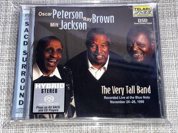 送料込み オスカー・ピーターソン レイ・ブラウン ミルト・ジャクソン Oscar, Ray & Milt / The Very Tall Band SACD Hybrid 即決
