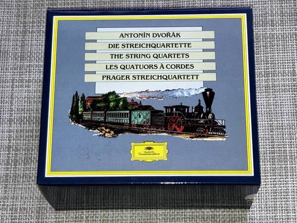 送料込み ドヴォルザークDvorak/Die Streichquartette/The String Quartets/西独盤 9枚組CD BOX 即決