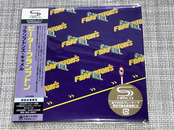 送料込み PETER FRAMPTON ピーター・フランプトン / フランプトンズ・キャメル SHM-CD 紙ジャケット仕様 UICY-93598 即決