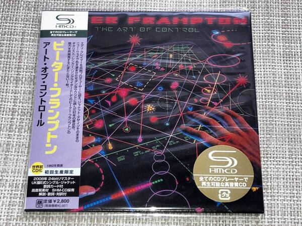 送料込み PETER FRAMPTON ピーター・フランプトン / アート・オブ・コントロール SHM-CD 紙ジャケット仕様 UICY-93606 即決