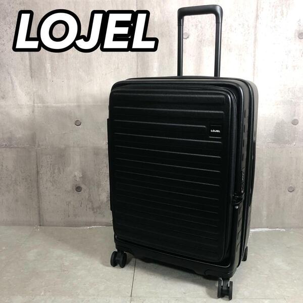 LOJEL ロジェール Cubo キューボ スーツケース キャリーケース ブラック TSAロック 約70L 4輪 ポリカボネード系 ボネイド メンズ 男性