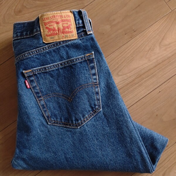 Levi's 505ジーンズ/REGULAR/18年製/古着/実寸W34L31【L4722】