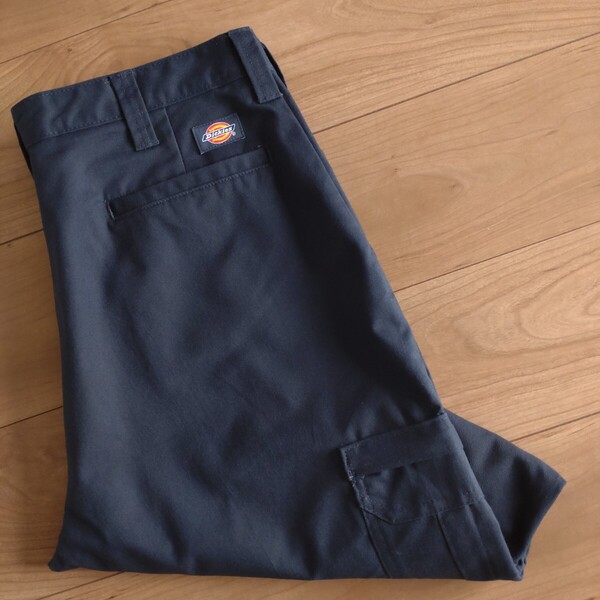 Dickies カーゴパンツ/チノ/LP2372DN/濃紺/古着/W36L32【D1345】