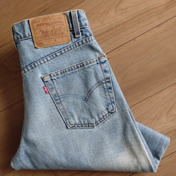 98年製/Levi's 550ジーンズ/RELAXED/古着_/実寸W29L30/裾直有り【L4783】