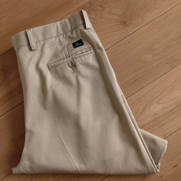 DOCKERS チノスラックスパンツ/2タック/CLASSIC/古着W36L32【L4795】