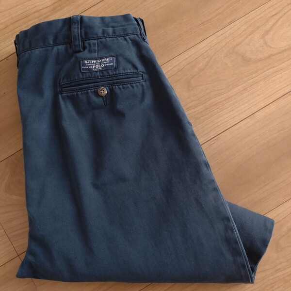 Polo by Ralph Lauren PROSPECT PANT/古着/W35L30/裾直有【L4816】