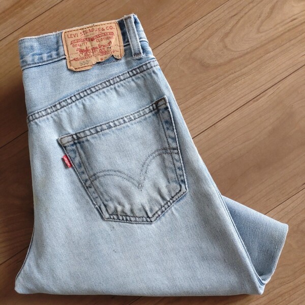 Levi's 550デニムパンツ/07年製/古着/実寸W30L30/裾直有【L4857】