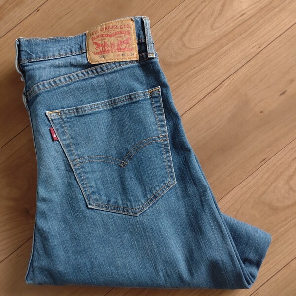 Levi's 505ジーンズ/REGULAR/21年製/古着W36L30/裾直有【L4858】